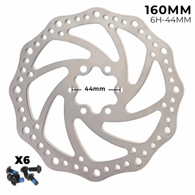 Disco de freno 160mm - Dentado (6H -44MM)