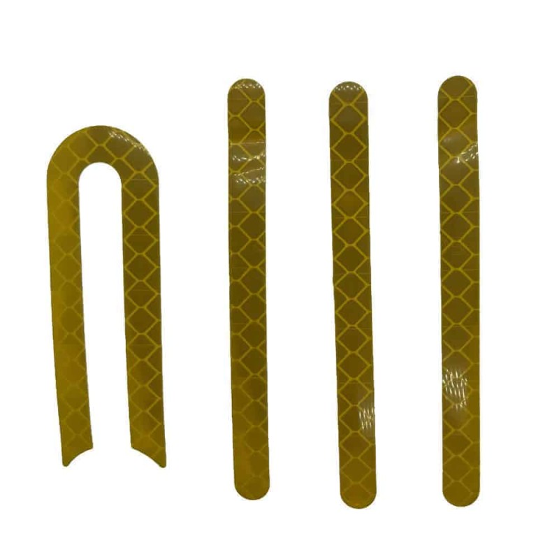 Kit de pegatinas reflectantes para Xiaomi (Amarillo)