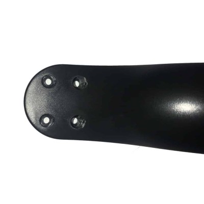 Guardabarros negro de 4 agujeros