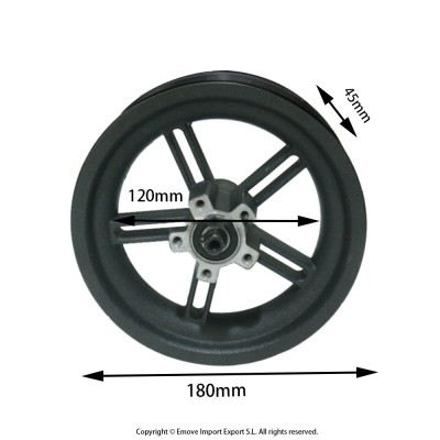 Llanta trasera para Xiaomi M365, 1S y Essential