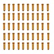 Tope cable freno (Pack 50 unidades) Naranja Brillante