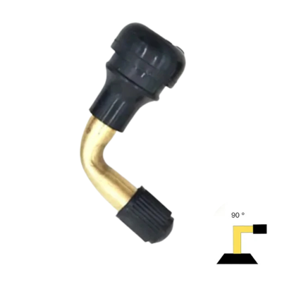 Válvula Tubeless Torcida 90º PVR 70