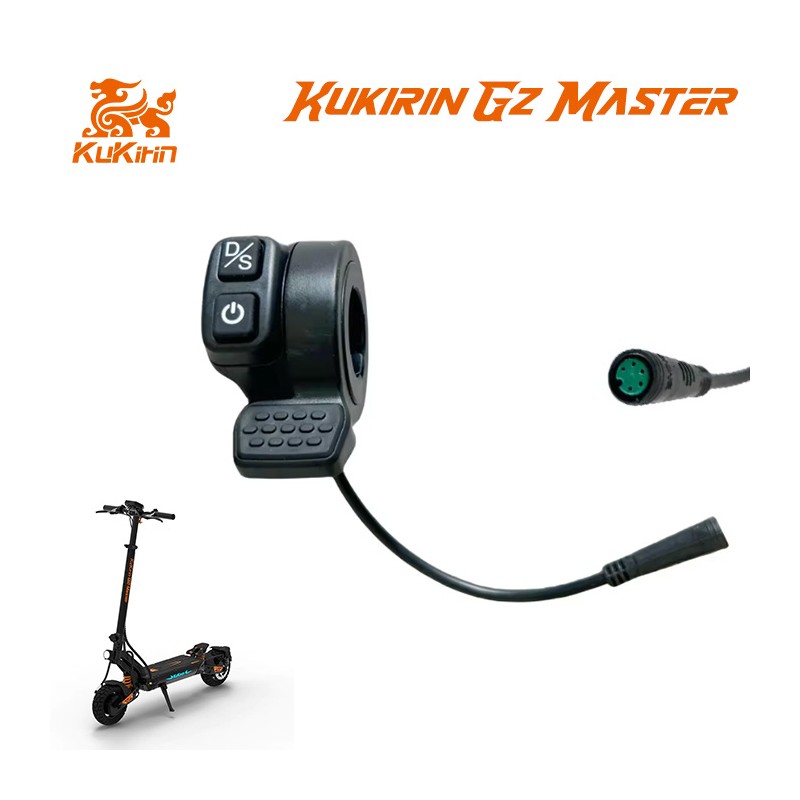 Acelerador con Botón para Kukirin G2 Master