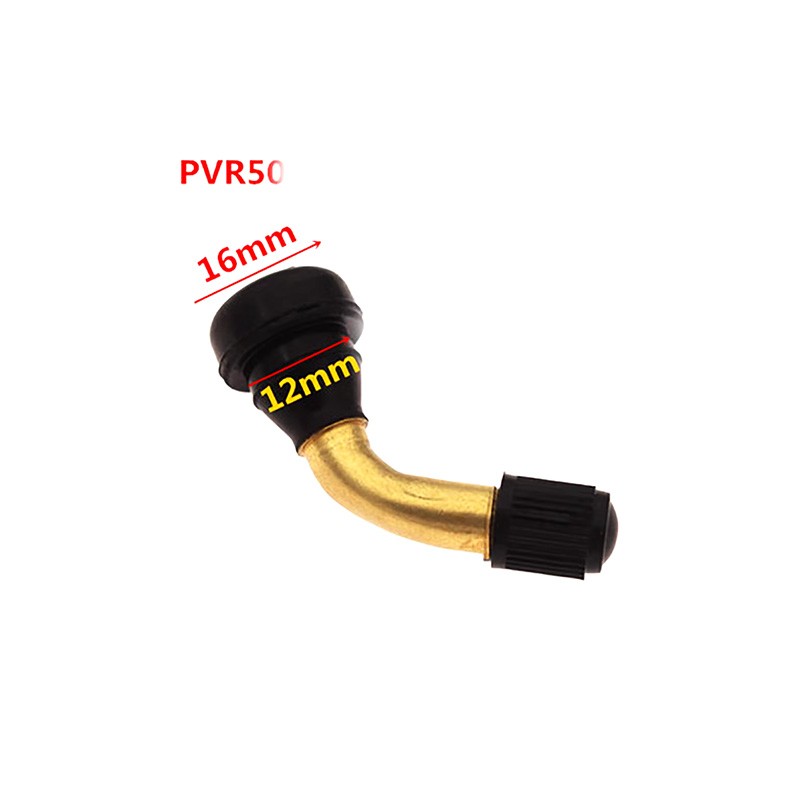 Válvula Tubeless Torcida 45º PVR 50