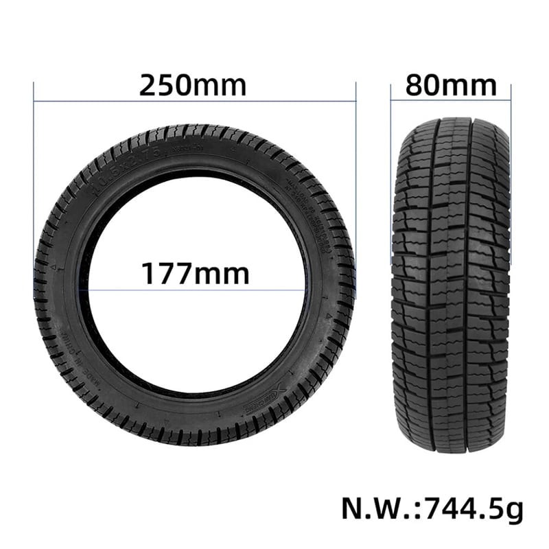 Neumático 10,52,75-7 Tubeless con Gel [Xuancheng]