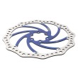 Disco de freno 140mm azul (Smartgyro / Kugoo y similares) - Dentado (6H -44MM)