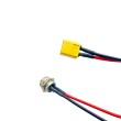 Toma de carga GX16 con conector XT60 (Incluye tapa de conector)