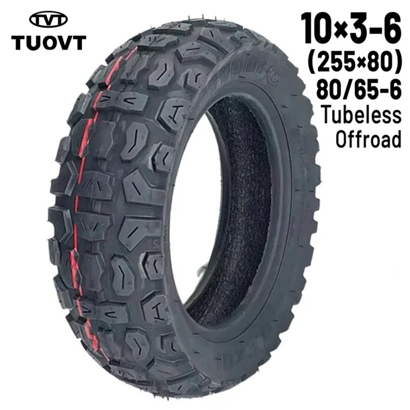Rueda Cubierta offroad 103-6 (25580) 80/65-6 Tubeless [Tuovt]
