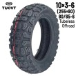 Rueda Cubierta offroad 103-6 (25580) 80/65-6 Tubeless [Tuovt]