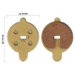 Pastilla de freno semimetálica para Patinete Niu [Suniik]