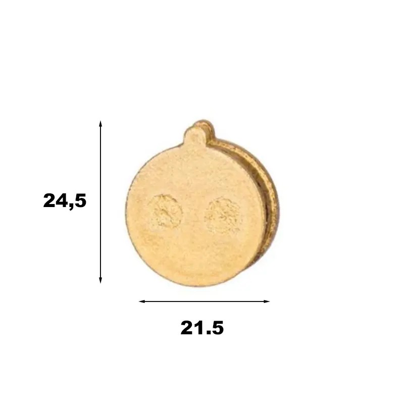 Pastilla de freno semimetálicas para Patinetes Smartgyro [Suniik]