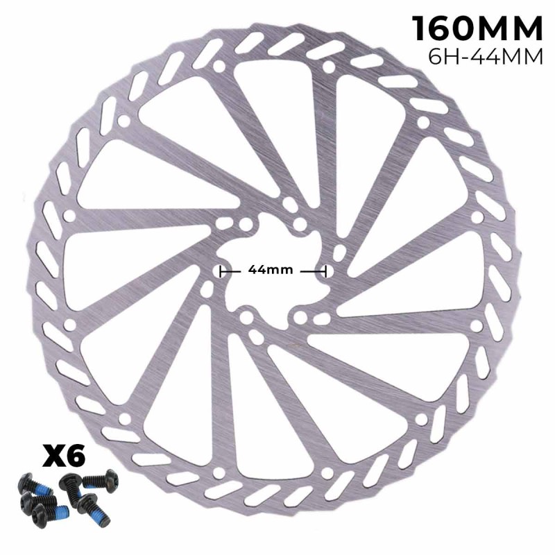 Disco de freno 160mm - Dentado (6H -44MM)