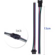 Conector SM 4 pines con cable 22 AWG - 5M/5H (pack 10 unidades)