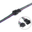Conector SM 4 pines con cable 22 AWG - 5M/5H (pack 10 unidades)