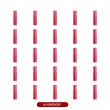 Tope Funda (Pack 20 unidades) Rojo