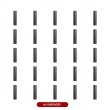 Tope Funda (Pack 20 unidades) Negro