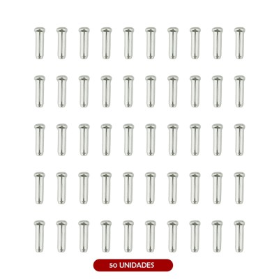 Tope cable freno (Pack 50 unidades) Plata