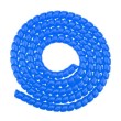 Cubre cables protector azul (1 metro)