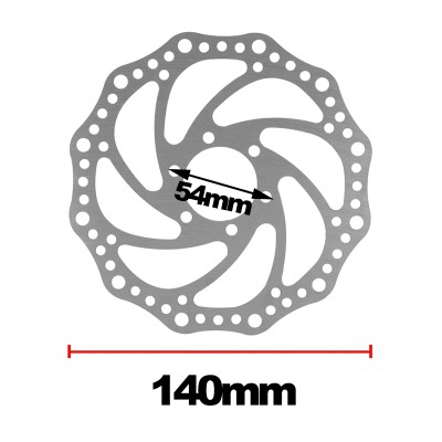 Disco de freno 140mm - Dentado (6H -48MM)