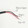 Acelerador genérico para patinetes y bicicletas eléctricas (3 pines - cable de 180cm)