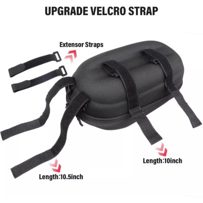 Bolso delantero para patinete (negro)
