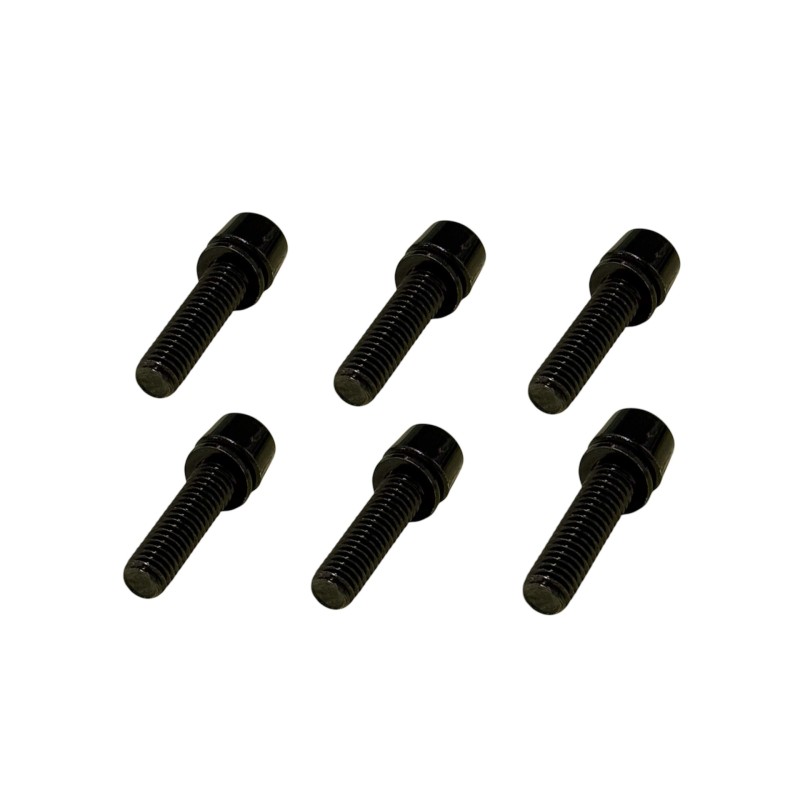 Tornillos Para La Potencia Manillar Negro (Pack 6 unidades)