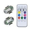 Luz Led RGB Con Mando ( Par )