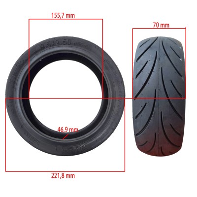Neumático 9,52,50 Tubeless [Xuancheng]