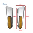 Tapa de rueda trasera c/tornillería para patinete Xiaomi MI5 Pro (izq-der)