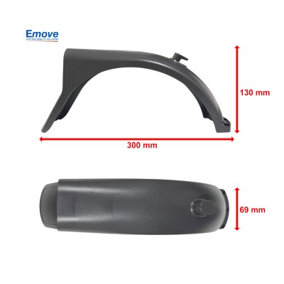 Guardabarros trasero para patinete Xiaomi 5 Pro