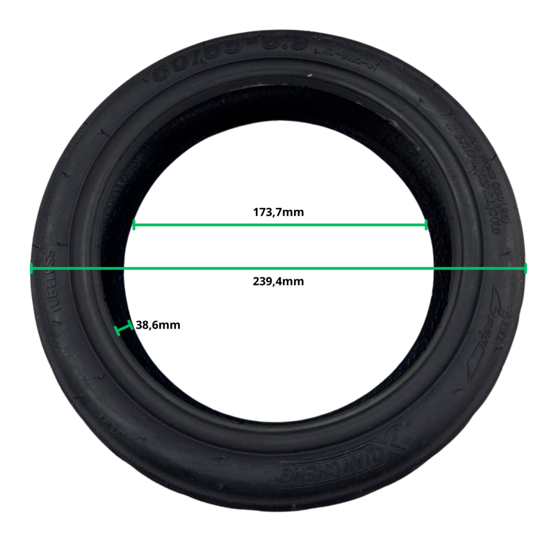 Neumático tubeless 60/65-6.9 [Xuancheng]