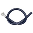 Cable eléctrico Silicona Flexible 8 AWG - negro
