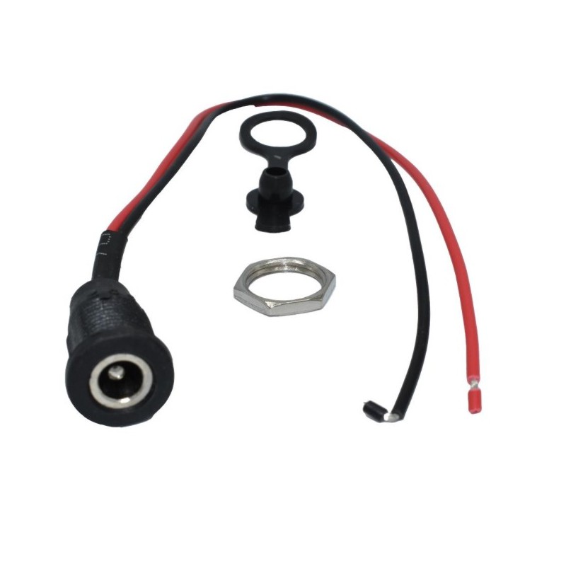 Toma de carga DC5525 Con Tapa