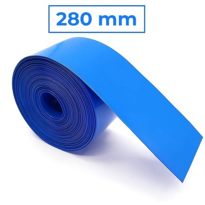 Tubo termorretráctil azul 280 milímetros - 1M