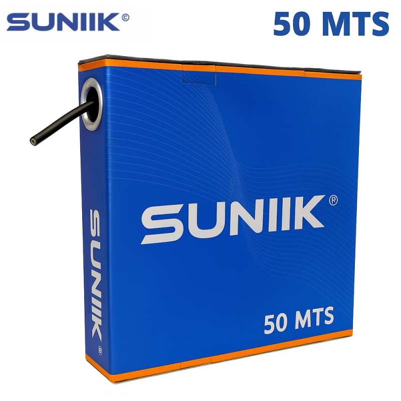 Funda de Cable Freno 50 Metros Negro