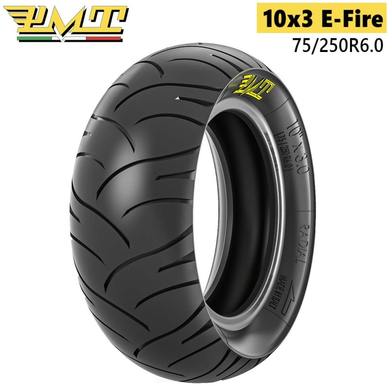 Neumático 75/250R6,0 (103) E-Fire [Pmt] - Dualtron Victor (antiguos), Luxury, Eagle, Spider y Togo