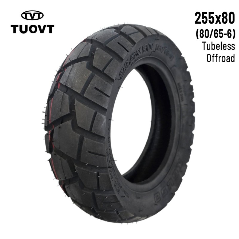 Rueda Cubierta offroad 103-6 (25580) 80/65-6 Tubeless [Tuovt]