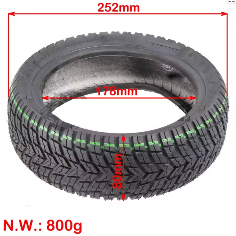 Neumático 80/55-7 Urbana Tubeless[CST]