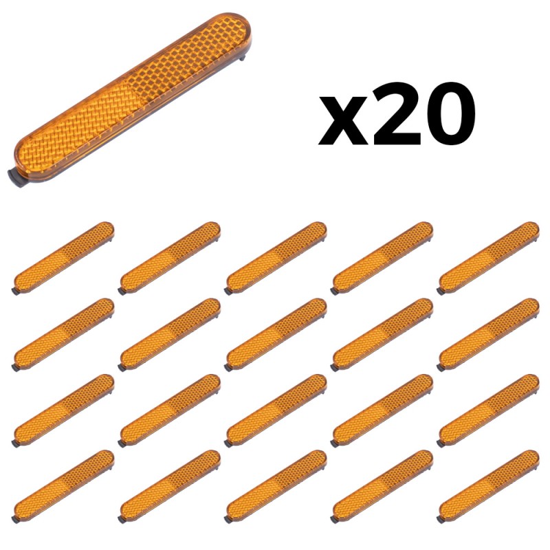 Reflectantes catadióptrico de tapa lateral para Xiaomi (Pack 20 unidades)