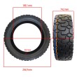 Neumático 70/60-7,5 Tubeless Offroad para Ninebot ZT3 Pro / Ninebot MAX G3 E(Con gel antipinchazos) [Xuancheng]