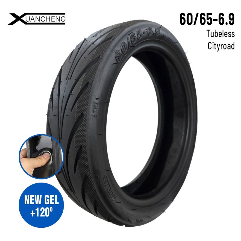 Neumático tubeless 60/65-6,9 (Con gel antipinchazos)[Xuancheng]