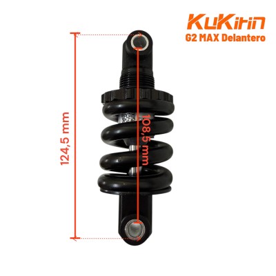 Amortiguador delantero para Kukirin G2 MAX