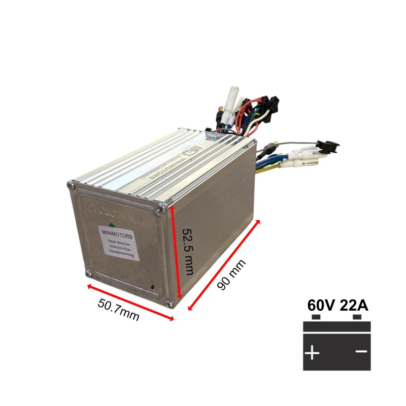 Controladora 60V 22A 1300W para Dualtron Spider