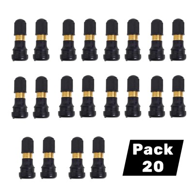 Válvula tubeless recta de 30mm ( Pack 1 de 20 unidades)