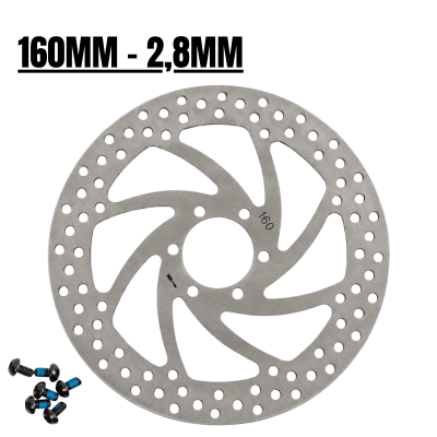 Disco de freno de 160mm y 2,8mm de grosor - circulo