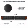 Puño con Intermitente para patinete/bicicleta - mando inalámbrico