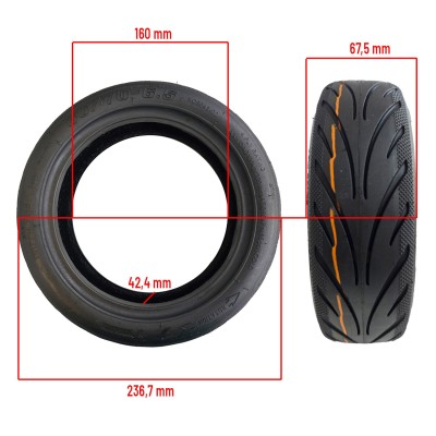 Neumático 60/70-6,5 Tubeless para Ninebot E2 Pro [Xuancheng]