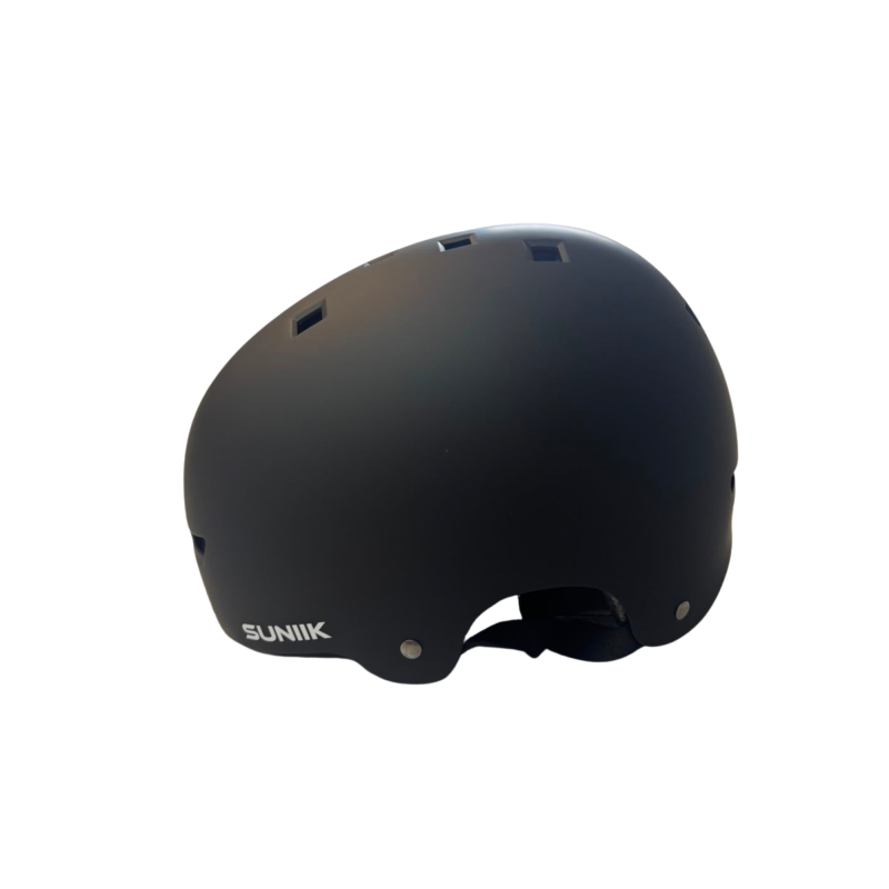 Casco con luz trasera - Negro [Talla L]
