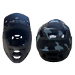 Casco Integral estilo MTB - Negro/Gris [Talla L]