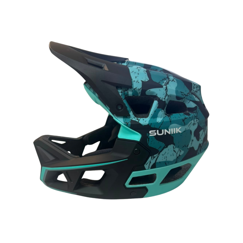 Casco Integral estilo MTB - Azul/Gris [Talla L]